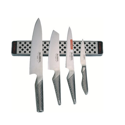 Set 4 cuchillos y barra mural G-251138/M30
